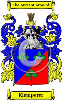 Klemperer Family Crest Download (JPG) Heritage Series - 600 DPI