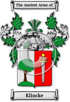 Klincke Family Crest Download (JPG) Legacy Series - 600 DPI