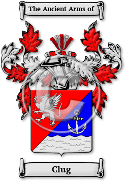 Clug Family Crest Download (JPG) Legacy Series - 600 DPI