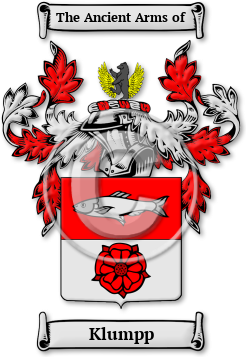 Klumpp Family Crest Download (JPG) Legacy Series - 300 DPI