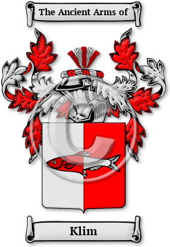 Klim Family Crest Download (jpg) Legacy Series - 150 DPI
