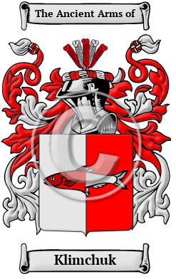 Klimchuk Family Crest Download (JPG) Heritage Series - 600 DPI