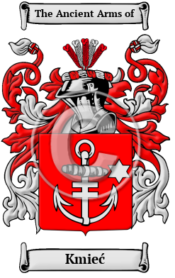 Kmieć Family Crest Download (JPG) Heritage Series - 300 DPI