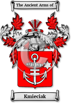 Kmieciak Family Crest Download (JPG) Legacy Series - 600 DPI