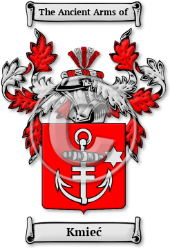 Kmieć Family Crest Download (jpg) Legacy Series - 150 DPI
