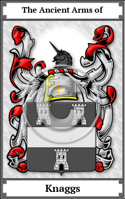 Knaggs Family Crest Download (JPG) Book Plated - 600 DPI