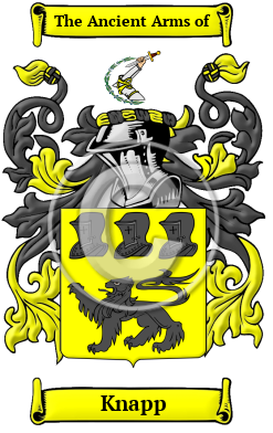 Knapp Family Crest Download (JPG) Heritage Series - 600 DPI