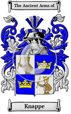 Knappe Family Crest/Coat of Arms