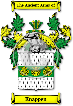 Knappen Family Crest Download (jpg) Legacy Series - 150 DPI