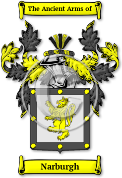 Narburgh Family Crest Download (JPG) Legacy Series - 600 DPI