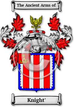 Knight' Family Crest Download (jpg) Legacy Series - 150 DPI