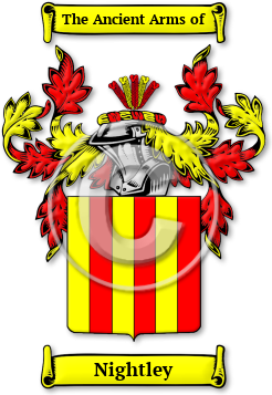 Nightley Family Crest Download (JPG) Legacy Series - 600 DPI