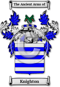 Knighton Family Crest Download (jpg) Legacy Series - 150 DPI