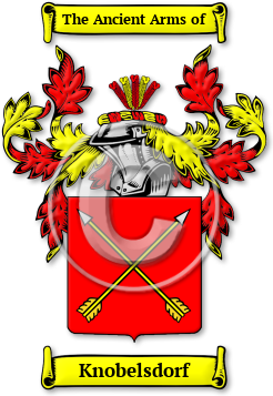 Knobelsdorf Family Crest Download (JPG) Legacy Series - 600 DPI