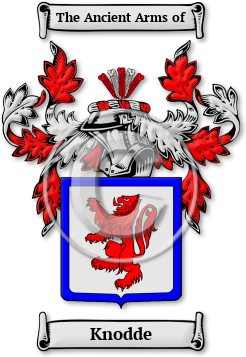 Knodde Family Crest Download (jpg) Legacy Series - 150 DPI