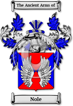 Nole Family Crest Download (jpg) Legacy Series - 150 DPI