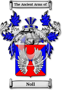 Noll Family Crest Download (jpg) Legacy Series - 150 DPI