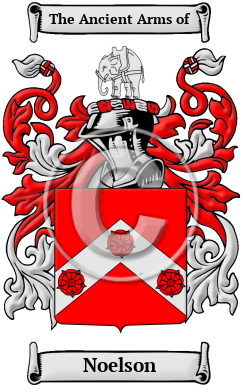 Noelson Family Crest Download (jpg) Heritage Series - 150 DPI