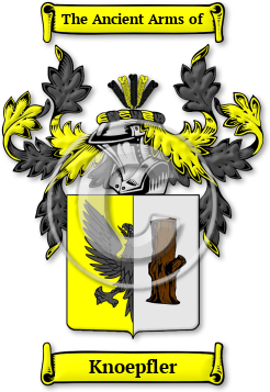 Knoepfler Family Crest Download (jpg) Legacy Series - 150 DPI