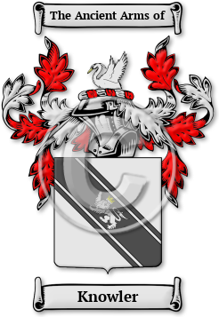 Knowler Family Crest Download (jpg) Legacy Series - 150 DPI