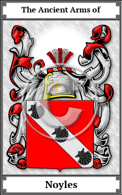 Noyles Family Crest Download (JPG)  Book Plated - 150 DPI