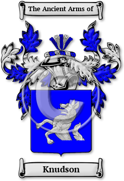 Knudson Family Crest Download (jpg) Legacy Series - 150 DPI