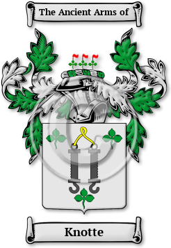 Knotte Family Crest Download (jpg) Legacy Series - 150 DPI
