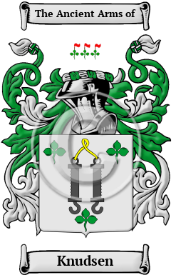 Knudsen Family Crest/Coat of Arms
