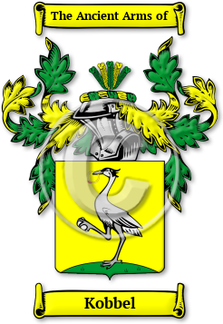 Kobbel Family Crest Download (jpg) Legacy Series - 150 DPI