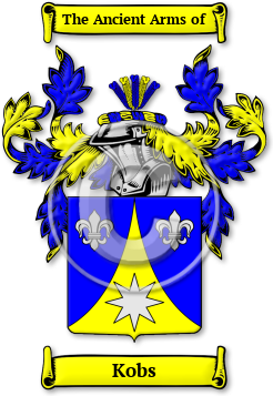 Kobs Family Crest Download (jpg) Legacy Series - 150 DPI