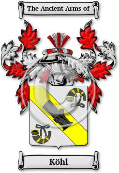 Köhl Family Crest Download (jpg) Legacy Series - 150 DPI