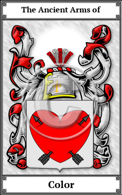 Color Family Crest Download (JPG) Book Plated - 600 DPI