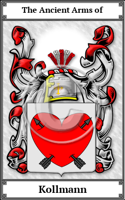 Kollmann Family Crest Download (JPG)  Book Plated - 150 DPI