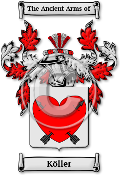 Köller Family Crest Download (jpg) Legacy Series - 150 DPI