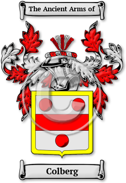 Colberg Family Crest Download (jpg) Legacy Series - 150 DPI