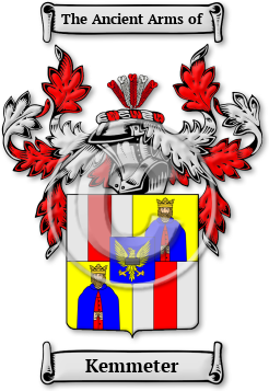 Kemmeter Family Crest Download (jpg) Legacy Series - 150 DPI