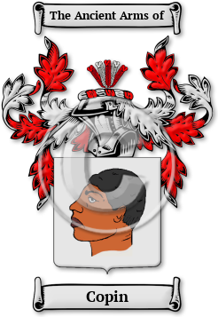 Copin Family Crest Download (JPG) Legacy Series - 600 DPI