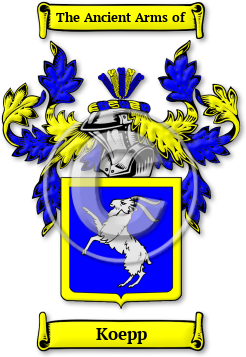 Koepp Family Crest Download (JPG) Legacy Series - 600 DPI