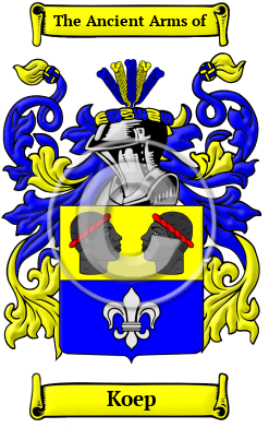 Koep Family Crest Download (JPG) Heritage Series - 600 DPI