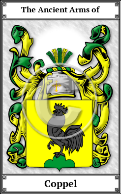Coppel Family Crest Download (JPG) Book Plated - 600 DPI