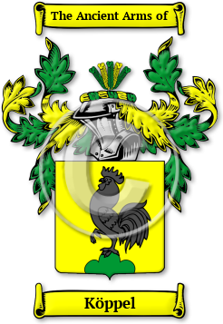 Köppel Family Crest Download (jpg) Legacy Series - 150 DPI