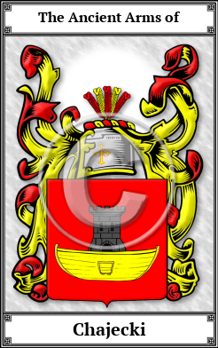 Chajecki Family Crest Download (JPG) Book Plated - 600 DPI
