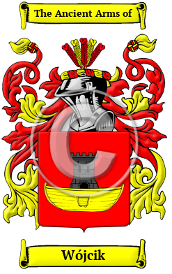 Wójcik Family Crest Download (JPG) Heritage Series - 300 DPI