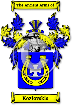 Kozlovskis Family Crest Download (JPG) Legacy Series - 600 DPI