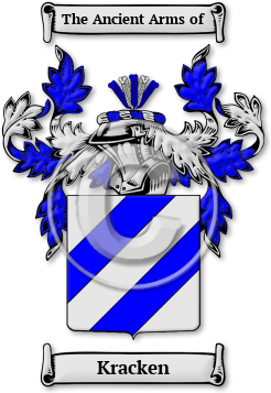 Kracken Family Crest Download (JPG) Legacy Series - 600 DPI