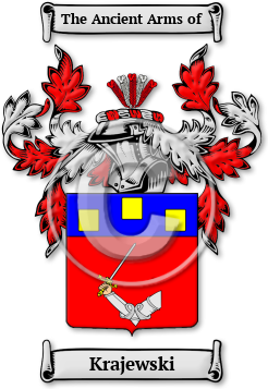 Krajewski Family Crest Download (JPG) Legacy Series - 600 DPI