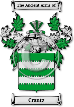Crantz Family Crest Download (JPG) Legacy Series - 600 DPI