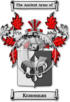 Krausman Family Crest Download (JPG) Legacy Series - 600 DPI