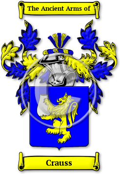 Crauss Family Crest Download (jpg) Legacy Series - 150 DPI