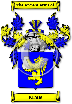 Kraus Family Crest Download (jpg) Legacy Series - 150 DPI